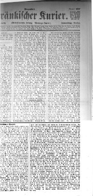 Fränkischer Kurier Donnerstag 13. März 1873