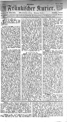 Fränkischer Kurier Samstag 15. März 1873