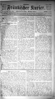 Fränkischer Kurier Dienstag 25. März 1873