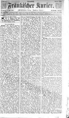 Fränkischer Kurier Mittwoch 7. Mai 1873