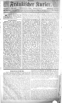 Fränkischer Kurier Donnerstag 8. Mai 1873