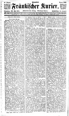 Fränkischer Kurier Donnerstag 22. Mai 1873