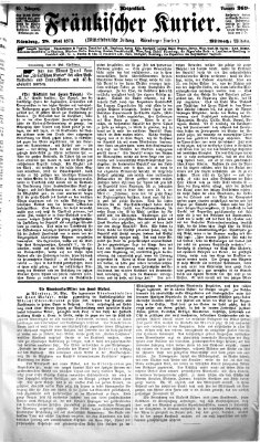 Fränkischer Kurier Mittwoch 28. Mai 1873