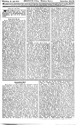 Fränkischer Kurier Donnerstag 3. Juli 1873