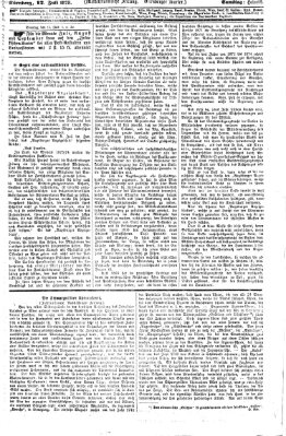 Fränkischer Kurier Samstag 12. Juli 1873