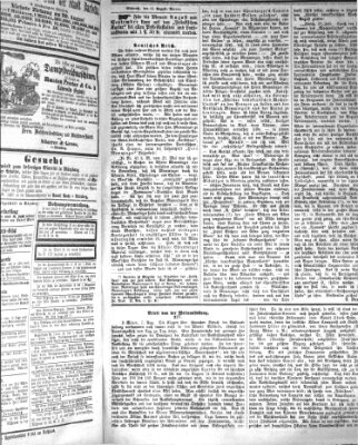 Fränkischer Kurier Dienstag 12. August 1873