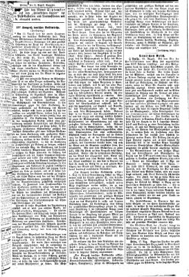 Fränkischer Kurier Donnerstag 21. August 1873