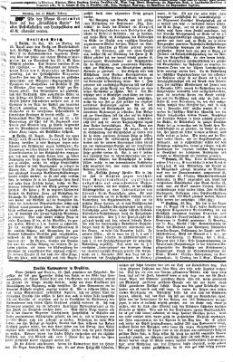 Fränkischer Kurier Freitag 29. August 1873