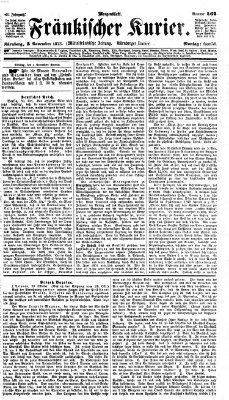 Fränkischer Kurier Montag 3. November 1873