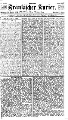 Fränkischer Kurier Sonntag 14. Dezember 1873