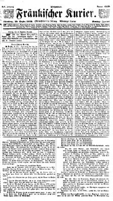 Fränkischer Kurier Montag 15. Dezember 1873