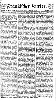 Fränkischer Kurier Freitag 26. Dezember 1873