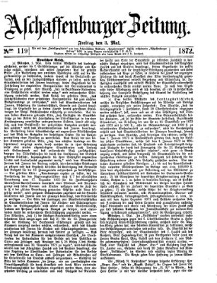 Aschaffenburger Zeitung Freitag 3. Mai 1872