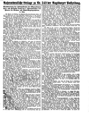 Augsburger Postzeitung Donnerstag 19. Oktober 1871