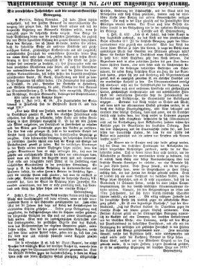 Augsburger Postzeitung Montag 13. November 1871