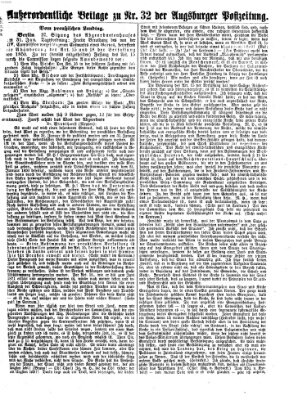 Augsburger Postzeitung Donnerstag 6. Februar 1873