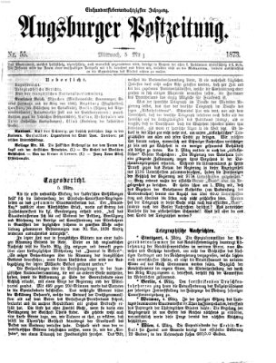 Augsburger Postzeitung Mittwoch 5. März 1873