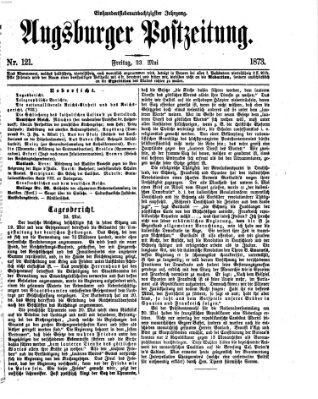 Augsburger Postzeitung Freitag 23. Mai 1873