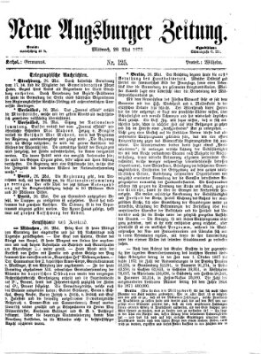 Neue Augsburger Zeitung Mittwoch 28. Mai 1873