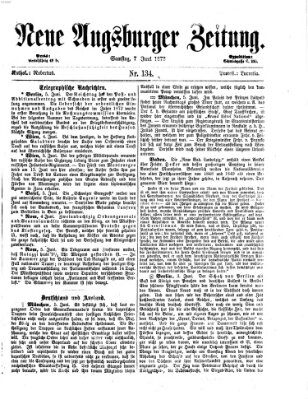 Neue Augsburger Zeitung Samstag 7. Juni 1873