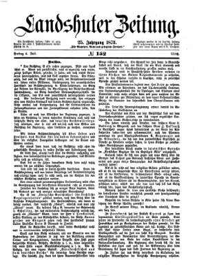 Landshuter Zeitung Freitag 4. Juli 1873