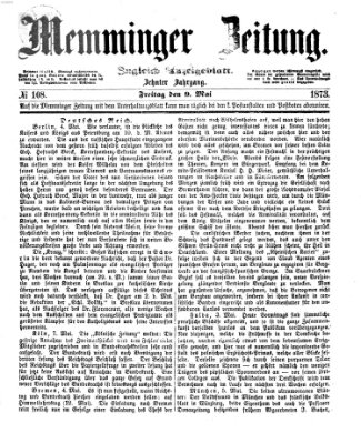 Memminger Zeitung Freitag 9. Mai 1873