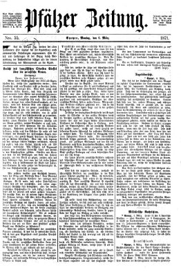 Pfälzer Zeitung Montag 6. März 1871