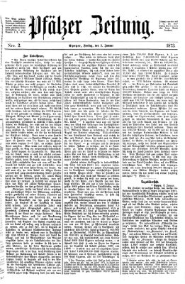 Pfälzer Zeitung Freitag 3. Januar 1873