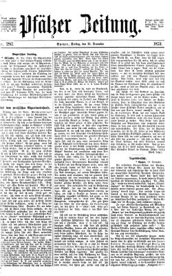 Pfälzer Zeitung Freitag 19. Dezember 1873