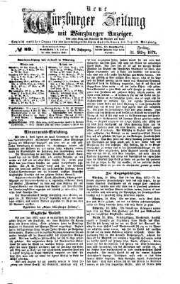 Neue Würzburger Zeitung Freitag 31. März 1871