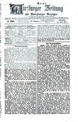 Neue Würzburger Zeitung Mittwoch 10. Mai 1871