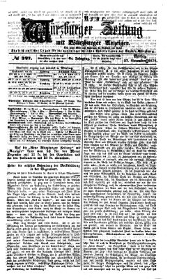 Neue Würzburger Zeitung Montag 27. November 1871