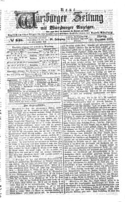 Neue Würzburger Zeitung Montag 18. Dezember 1871