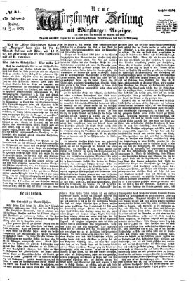 Neue Würzburger Zeitung Freitag 31. Januar 1873