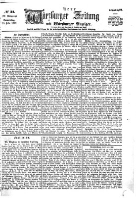 Neue Würzburger Zeitung Donnerstag 20. Februar 1873