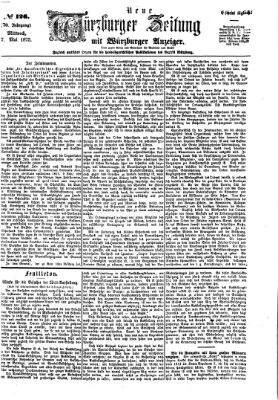 Neue Würzburger Zeitung Mittwoch 7. Mai 1873