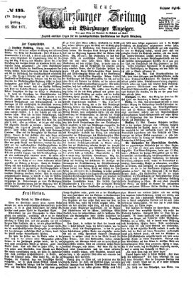 Neue Würzburger Zeitung Freitag 16. Mai 1873