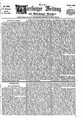 Neue Würzburger Zeitung Freitag 23. Mai 1873