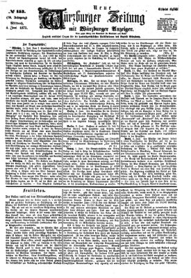 Neue Würzburger Zeitung Mittwoch 4. Juni 1873