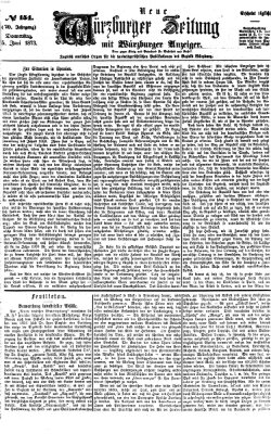 Neue Würzburger Zeitung Donnerstag 5. Juni 1873