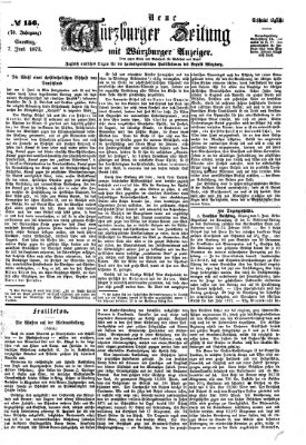 Neue Würzburger Zeitung Samstag 7. Juni 1873