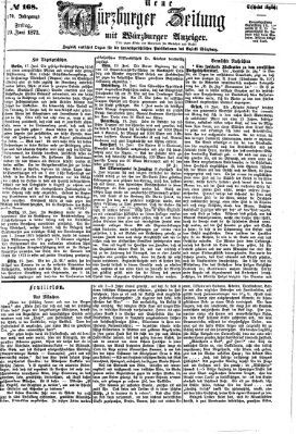 Neue Würzburger Zeitung Freitag 20. Juni 1873