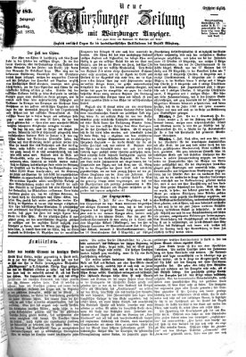 Neue Würzburger Zeitung Samstag 5. Juli 1873