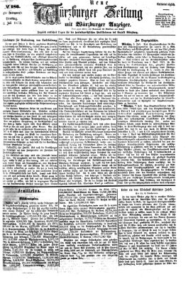 Neue Würzburger Zeitung Dienstag 8. Juli 1873