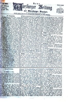 Neue Würzburger Zeitung Mittwoch 23. Juli 1873