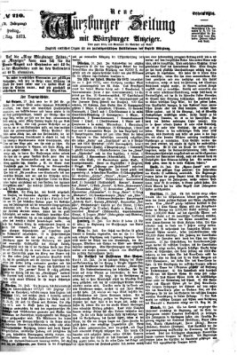 Neue Würzburger Zeitung Freitag 1. August 1873