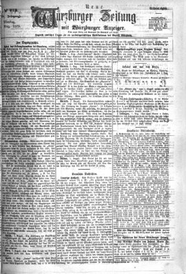 Neue Würzburger Zeitung Montag 4. August 1873