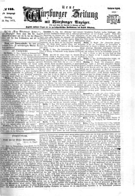 Neue Würzburger Zeitung Sonntag 24. August 1873