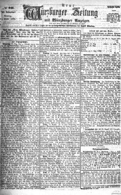 Neue Würzburger Zeitung Montag 1. September 1873