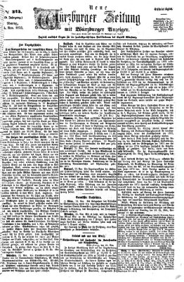 Neue Würzburger Zeitung Montag 24. November 1873